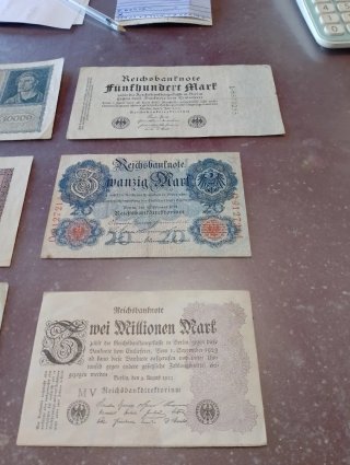 Lote Billetes República de Weimar