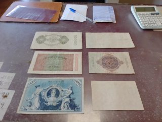 Lote Billetes República de Weimar