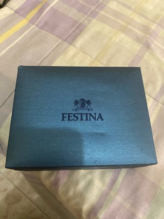 Reloj Festina Azul y Plateado