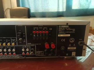Yamaha RX-V361 Receptor AV Plata