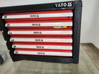 Cajonera Yato 6 cajones Negro
