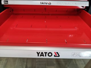 Cajonera Yato 6 cajones Negro