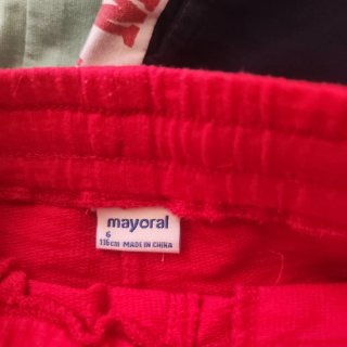 Lote 4 pantalones niño Talla 6
