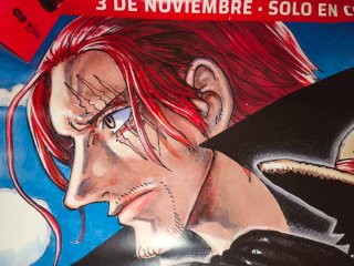 2 Póster Anime: One Piece Film Red y Slime