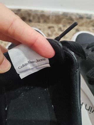Zapatillas Calvin Klein Negras y Blancas
