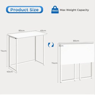 Escritorio Plegable Dripex Blanco