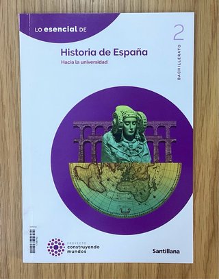 Libro HISTORIA DE ESPAÑA. 2 BACHILLERATO. NUEVO