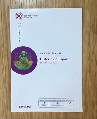 Libro HISTORIA DE ESPAÑA. 2 BACHILLERATO. NUEVO