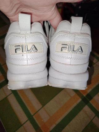 Zapatillas Fila Talla 37.5 Blancas