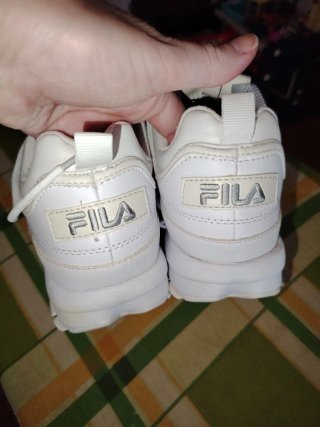 Zapatillas Fila Talla 37.5 Blancas