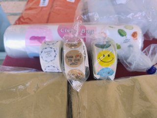 Lote variado de  consumibles para hostelería