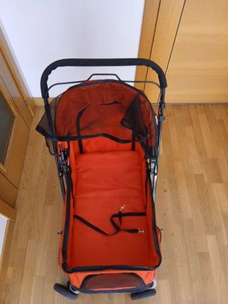 Carrito para perros.