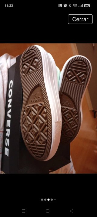 Converse Verde Talla 39