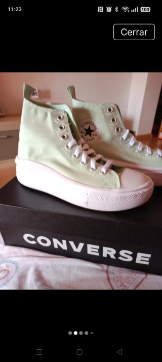 Converse Verde Talla 39