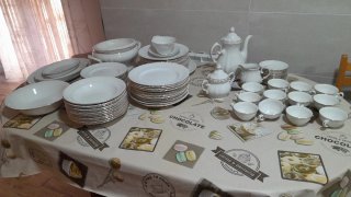 Vajilla Pontesa 56 piezas sin estrenar