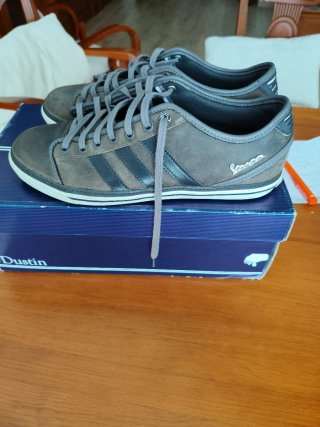 Zapatillas Adidas Vespa Marrones/negras Talla 41,5