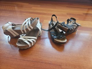Cuñas sandalias talla 38
