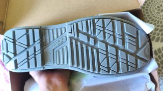 Zapatos de seguridad U-Power negros y amarillos
