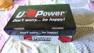 Zapatos de seguridad U-Power negros y amarillos