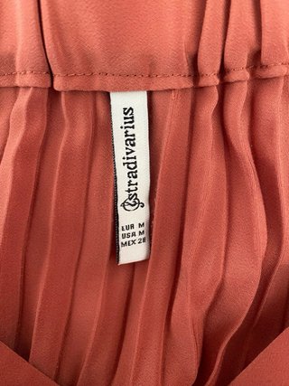 Falda plisada Stradivarius Talla M