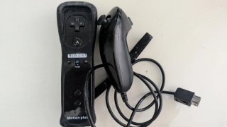 Controller Wii Motion Plus Integrato Nero