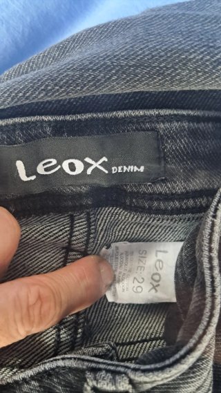 Jeans L.O.X neri elasticizzati ragazzo taglia 29