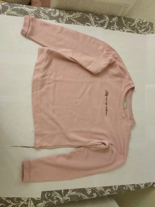 Sudadera rosa