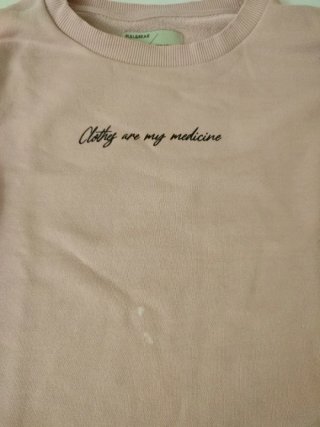 Sudadera rosa