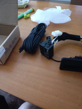 Cámara trasera y accesorios