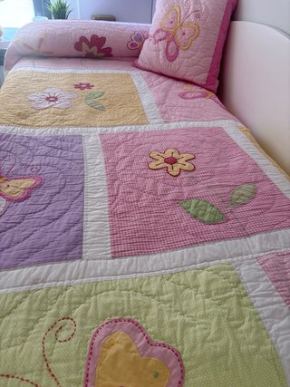 Colcha infantil cama 90 con cojin