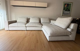 SOFÁ CASADESÚS CON CHAISE LONGUE