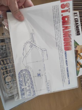 Maqueta Takom St. Chamond 1/35