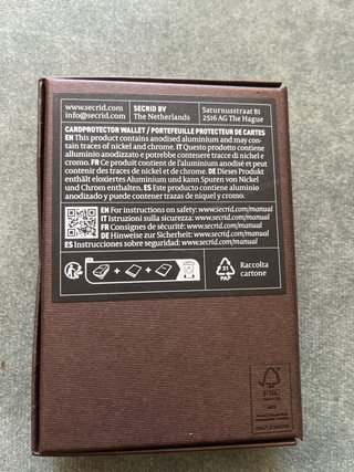 Cartera Tarjetero Secrid verde lima