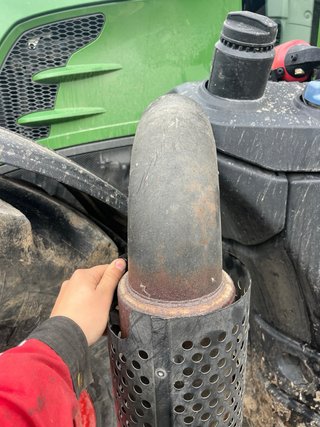 Tubo de escape Fendt 820TMS 800 700