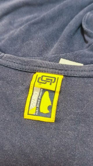 Camiseta Nike Manga Larga Azul y Amarillo