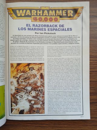 Revista White Dwarf 8 warhammer