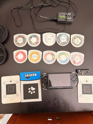 PSP 3000 + Cámara + Juegos + Batería Nueva