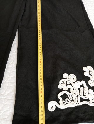 Conjunto chaleco y pantalón negro