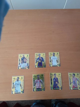 7 Cromos Adrenalyn XL Balón de Oro