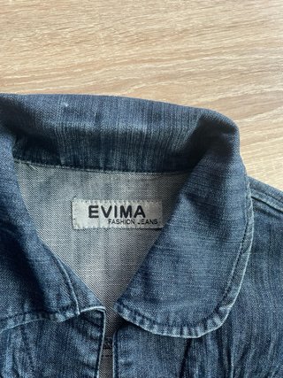 Chaleco vaquero EVIMA azul
