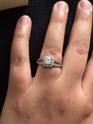 Conjunto anillos matrimonio plata y chapado de oro