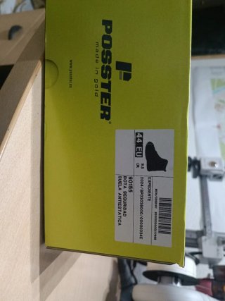 Botas de seguridad POSSTER negras.