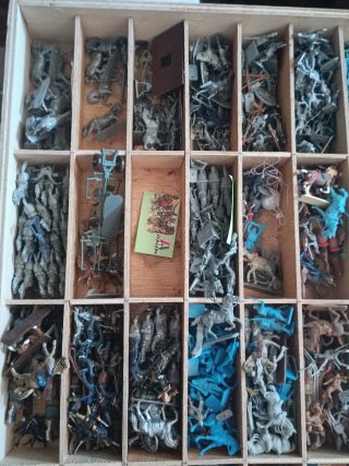 Lote soldados miniatura