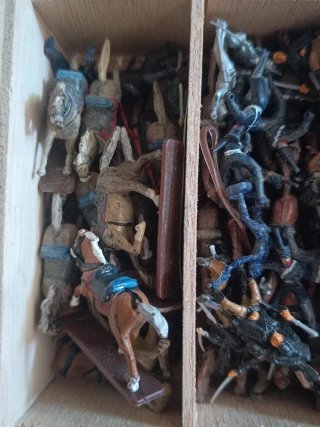 Lote soldados miniatura