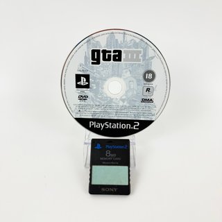 Console Ps2 Fat Playstation 2 Completa + GTA 3