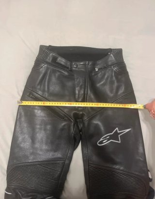 Pantalón Moto Cuero Alpinestars