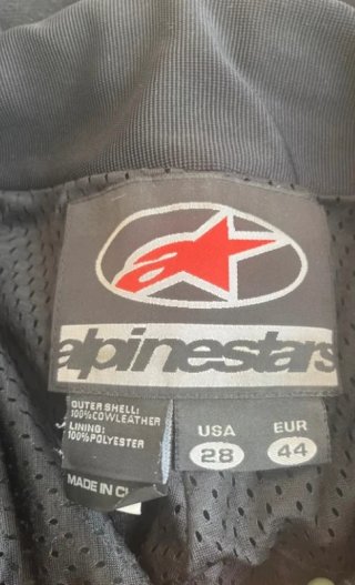 Pantalón Moto Cuero Alpinestars
