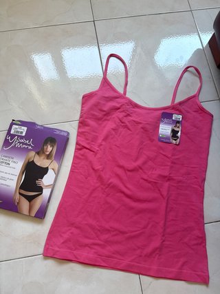 Camiseta tirante fino Isabel Mora XL