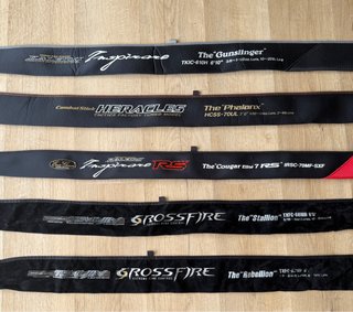 Fundas para cañas de pesca