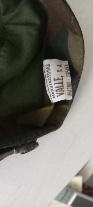 Gorra militar camuflaje